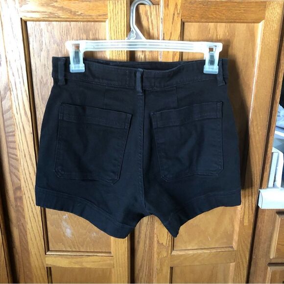 Everlane Utility Shorts High Waisted Twill - 2 - Picture 5 of 9